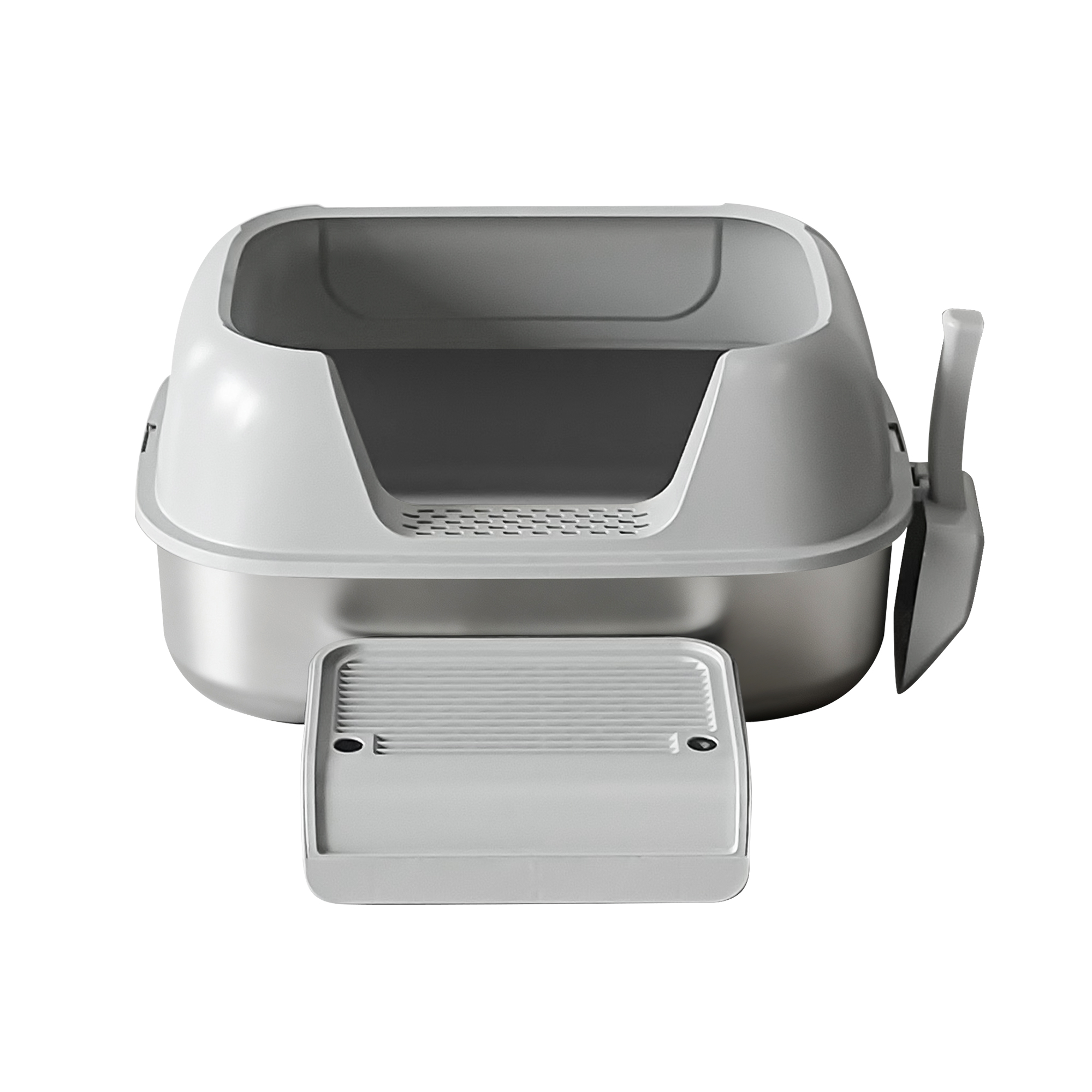 Kenzo Stainless Steel Litter Pan 25L - Image 9
