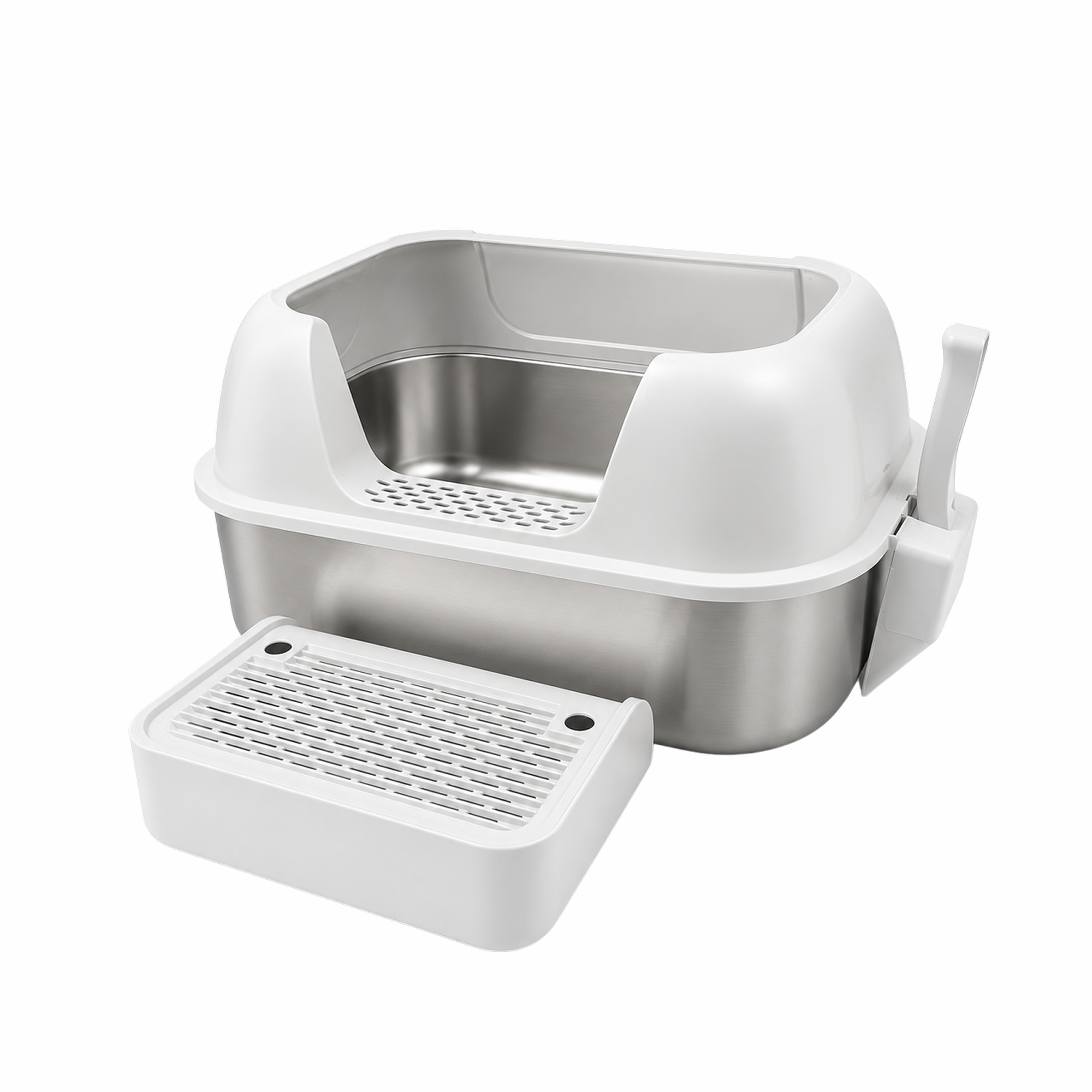 Kenzo Stainless Steel Litter Pan 25L - Image 8