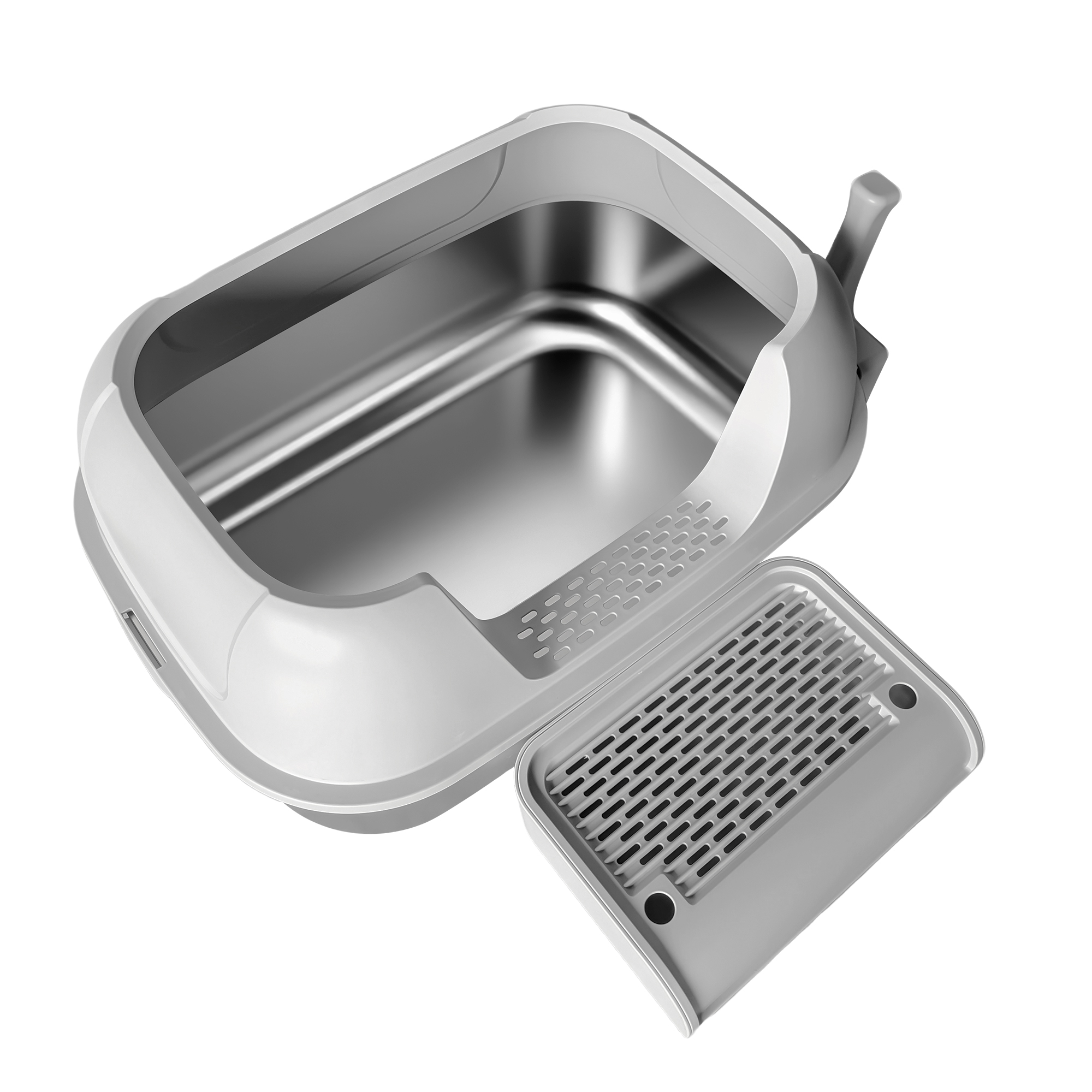 Kenzo Stainless Steel Litter Pan 25L - Image 6