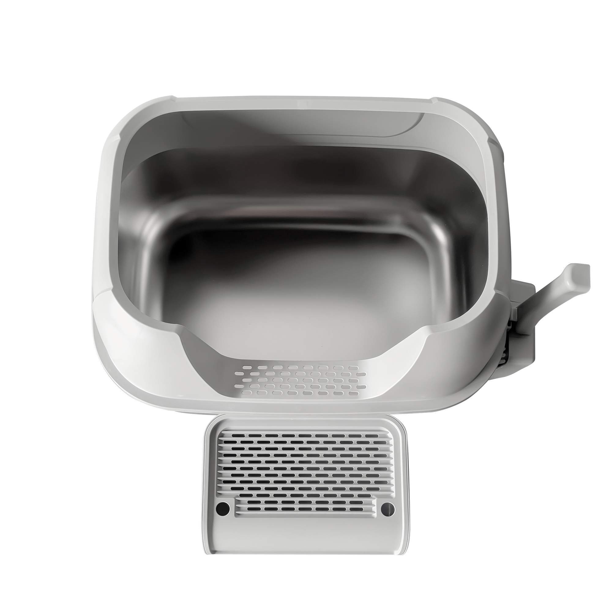Kenzo Stainless Steel Litter Pan 25L - Image 2